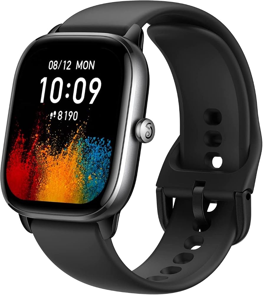 A photograph of Amazfit GTS 4 Mini