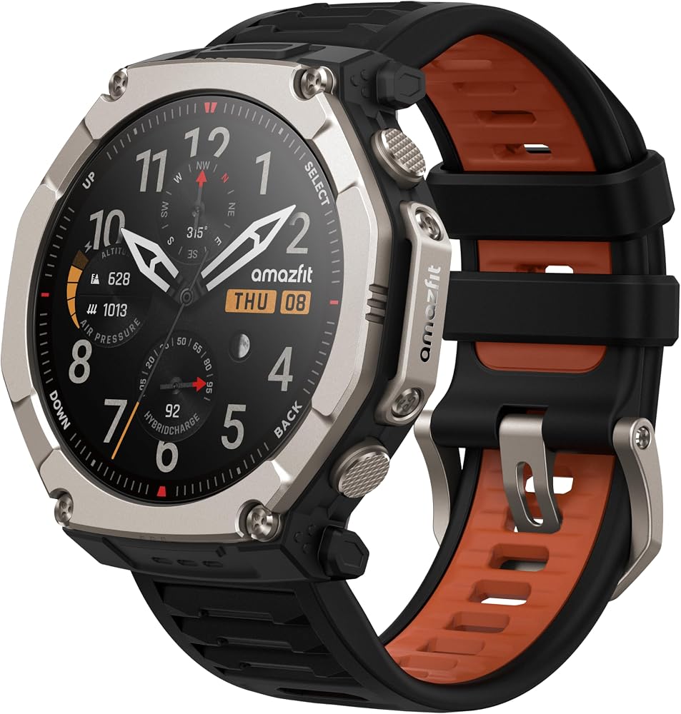 A photograph of Amazfit T-Rex Ultra 2