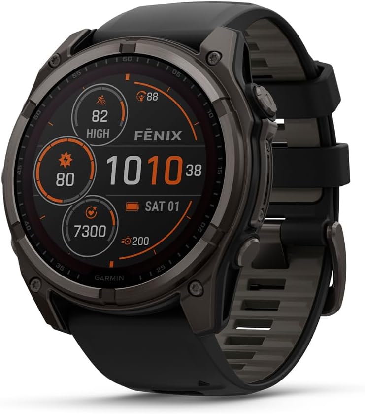A photograph of Garmin fenix 8 Solar 51mm