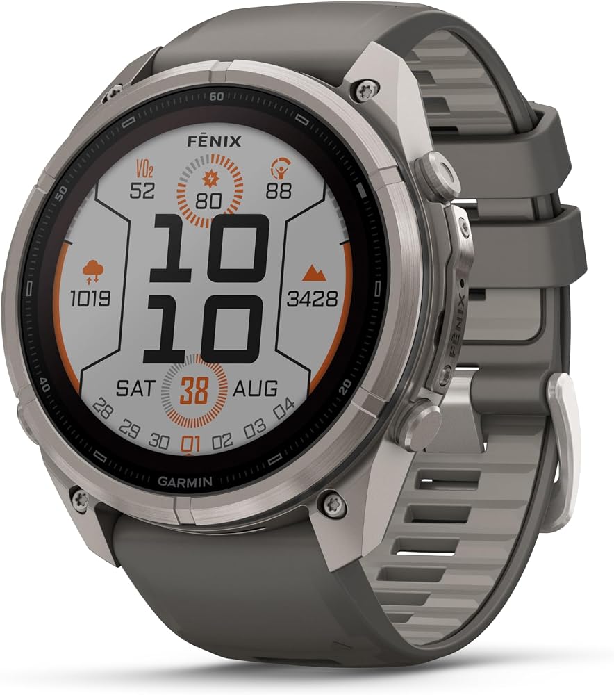 A photograph of Garmin fenix 9 Pro Solar 51mm