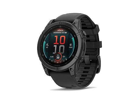 A photograph of Garmin fenix E AMOLED 47mm