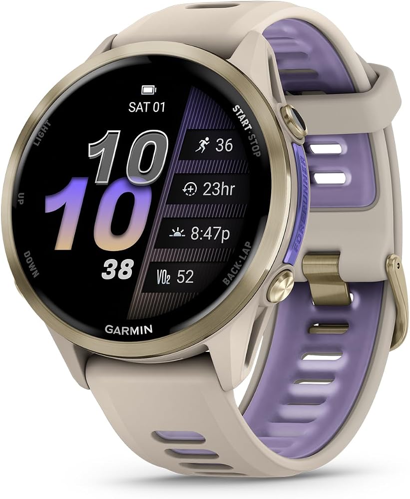 A photograph of Garmin Forerunner 970 47mm