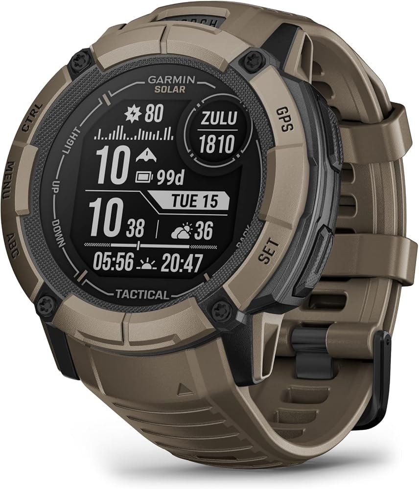 A photograph of Garmin Instinct 2X Solar