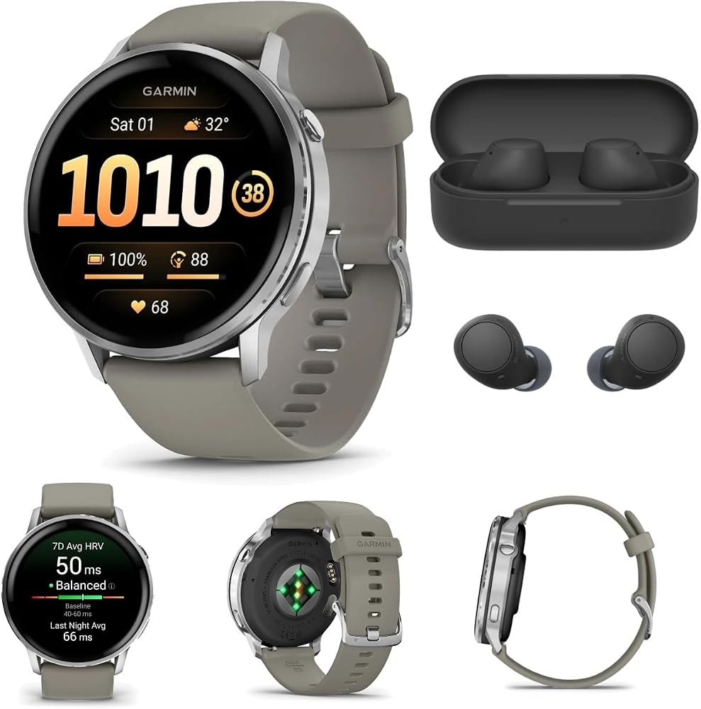 A photograph of Garmin Venu 4 AMOLED 45mm