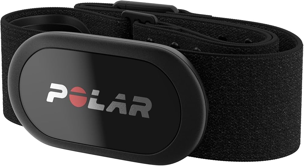 A photograph of Polar H10 Heart Rate Monitor Chest Strap