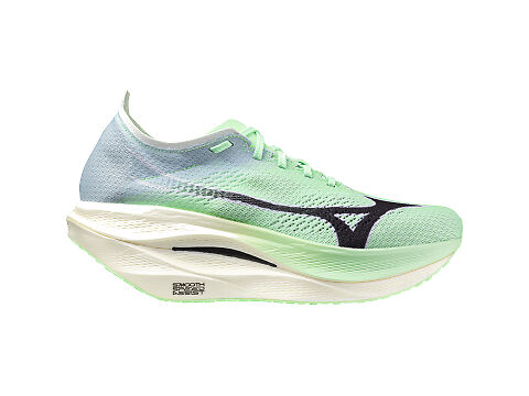 A photograph of Unisex Mizuno Wave Rebellion Pro 3